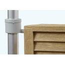 R&eacute;cup&eacute;rateur d'eau Woody 350 litres Graf bois clair collecteur filtrant et robinet