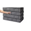 R&eacute;cup&eacute;rateur d'eau Rocky junior gris clair Garantia 300 litres collecteur filtrant et robinet