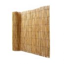 Canisse naturelle en bambous fendus Nature 1 x 5 m