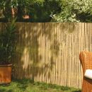 Canisse naturelle en bambous fendus Nature 1.5 x 5 m
