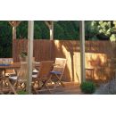 Canisse en osier Nature 1.5 x 5 m &eacute;paisseur environ 5 mm