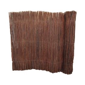 Canisse 1 5 : Canisse fagot d'osier fin Nature bois FSC occultant 4/5 - 1.5 m x 3 m