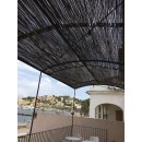 Canisse en osier naturel Naturel bois FSC, occultant 3/5  1.0 m x 3 m