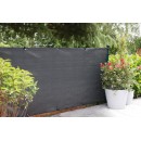 Brise-vue HDPE anti-UV &oelig;illets alu tous les 50 cm sur pourtour vert 230 g/m&sup2; occultant 4/5 1 x 2 m