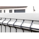 Kit lamelles brise-vue pour panneau cl&ocirc;ture rigide en PVC imputrescible anti-UV blanc occultant 4/5 1,025 x 2,50 m