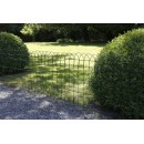 Bordure Parisienne Nature grillage plastifi&eacute; vert d&eacute;coratif hauteur 40 cm x 10 m