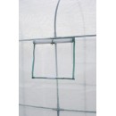 Serre &agrave; tomates avec housse PE arm&eacute; 125 g/m&sup2; structure m&eacute;tallique H200 x L228 x P132 cm 3,01 m&sup2;