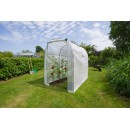 Serre &agrave; tomates avec housse PE arm&eacute; 125 g/m&sup2; structure m&eacute;tallique H200 x L228 x P132 cm 3,01 m&sup2;