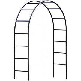 Pergola Arche Nature en Acier Plastifié Vert tube diam 13 mm H 240 x 140 x 37 cm