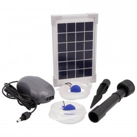 Pompe oxyg&eacute;nation : AirSolar 200 Ubbink pompe d'oxyg&eacute;nation solaire pour bassin de jardin