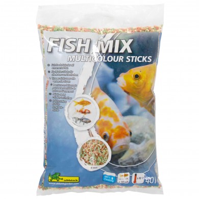 Fish Mix MultiColor Ubbink aliments poisson Flakes 40 litres