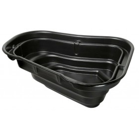Bassin de jardin pr&eacute;form&eacute; : Bassin de jardin Start 500 Ubbink 140x179 cm profondeur 50 cm 500 litres 2.12 m&sup2;
