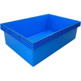 Bassin Victoria Quadro 7 bleu contenance 980 litres 118x175 cm profondeur 60 cm 2.06 m²