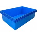 Bassin Victoria Quadro 7 bleu contenance 980 litres 118x175 cm profondeur 60 cm 2.06 m&sup2;