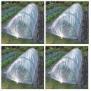 Kit tunnel de for&ccedil;age en poly&eacute;thyl&egrave;ne haut 50 cm 100 x 350 cm Nature