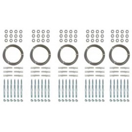 Lot de 5 Kits de palissage Nature diam 1.8 mm longueur 10 mètres