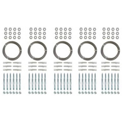 Kit de palissage Nature diam 1.8 mm longeur 10 mètres