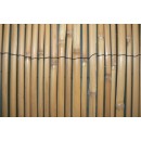 4 Rouleaux de Canisse en Roseaux Fendus Nature 1 x 3 m Occultation 2/5