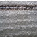 Brise-vue HDPE anti-UV boutonni&egrave;re de fixation haut et bas anthracite 200 g/m&sup2; occultant 4/5 1 x 10 m