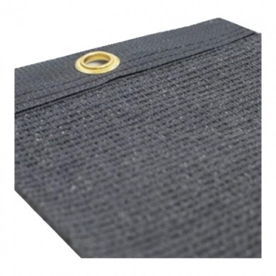 6 rouleaux de 1 x 3 m Brise-vue Nature occultant 5/5 coloris anthracite