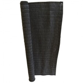 6 rouleaux de Paillon synthétique Nature occultant 5/5 230 g/m² coloris anthracite 1.5 x 3 m