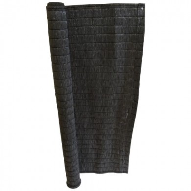 6 rouleaux de Paillon synthétique Nature occultant 5/5 230 g/m² coloris anthracite 1 x 3 m