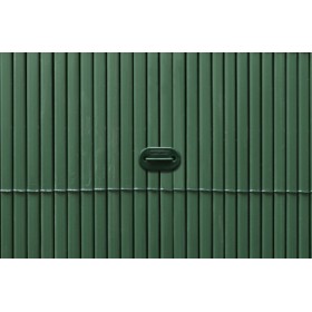 Canisse Artificielle : 4 rouleaux de Canisse PVC double face 10 mm occultant 3/5 Coloris vert 1.5 x 3 m