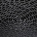 4 rouleaux de Canisse PVC double face 10 mm occultant 3/5 Coloris anthracite 1 x 3 m