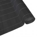 4 rouleaux de Canisse PVC double face 10 mm occultant 3/5 Coloris anthracite 1 x 3 m