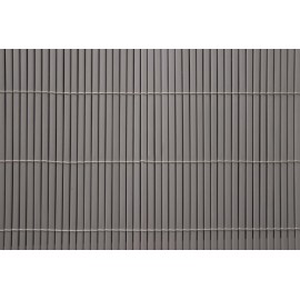 4 rouleaux de Canisse PVC double face 10 mm occultant 3/5 Coloris taupe 1.5 x 3 m