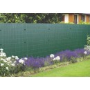 4 rouleaux de Canisse PVC double face lame de 19 mm occultant 4/5 Coloris vert 1 x 3 m