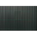 4 rouleaux de Canisse PVC double face lame de 19 mm occultant 4/5 Coloris vert Kaki 1 x 3 m