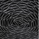 4 rouleaux de Canisse PVC double face lame de 19 mm occultant 4/5 Coloris gris clair 1 x 3 m