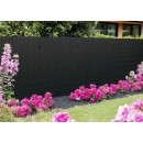 4 rouleaux de Canisse PVC double face lame de 19 mm occultant 4/5 Coloris Anthracite 1 x 3 m