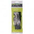 Lot de 100 fixations sp&eacute;cifiques brises-vue Nature coloris Taupe
