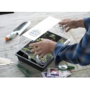 5 Terrines rigide pour semis Nature coloris noir H7,5 x 55 x 31 cm