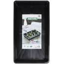 5 Terrines rigide pour semis Nature coloris noir H7,5 x 55 x 31 cm