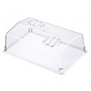 Lot de  5 Couvercle transparant avec ventilation - H15 x 55 x 31 cm