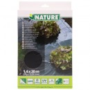 Lot de 5 films de paillage toutes cultures Nature LDPE noir 30&micro; 1,40 x 20 m