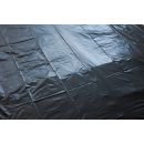 Lot de 6 films de paillage micro-perforc&eacute; sp&eacute;cial fraises LDPE noir 50&micro; 1,40 x 5 m
