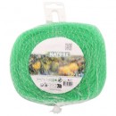 Lot de  5 Filet anti-oiseaux monofilament HDPE, vert 7,5 g/m&sup2; 10 x 2 m