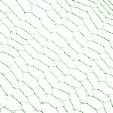 Lot de  5 Filet anti-oiseaux monofilament HDPE, vert 7,5 g/m² 10 x 2 m