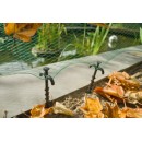Lots de 40 ancres pour filet Nature crant&eacute; en polypropyl&egrave;ne H 25 cm