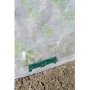 Lot de 20 clips de fixation Nature pour tuteurs et arceaux