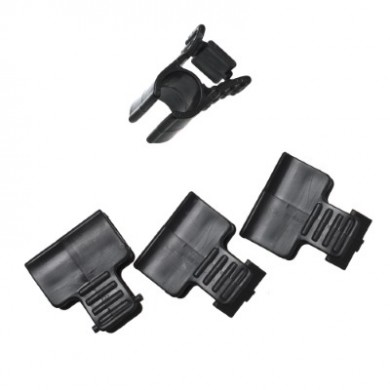 Lot de 20 griffes de fixation au sol Nature en PP polypropylène.