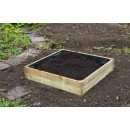 Lot de 5 toiles Toile de paillage noire Nature trait&eacute; anti UV 100 g/m&sup2; 1,34 x 0,84 m