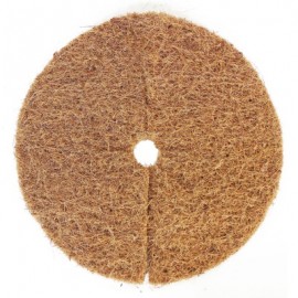 Lot de  15 Disques de plantation en coco Nature épaisseur  0,5 à 1 cm 750 g/m²- Diam 60 cm