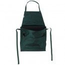 4 Tabliers de jardinage avec poche rabattable Nature