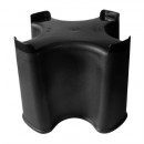 Pied de r&eacute;hausse pour r&eacute;cup&eacute;rateur Nature forme colonne 100 l