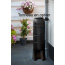 Pied de r&eacute;hausse pour r&eacute;cup&eacute;rateur Nature forme colonne 100 l